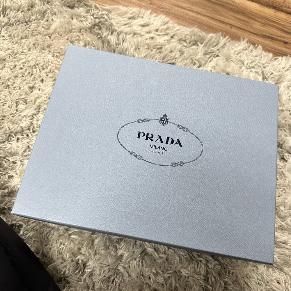 Authentic Prada Empty Large Shoe Storage Gift Box